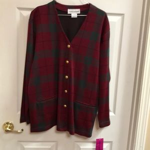 (B) Cathy Daniels—woman sweater size L